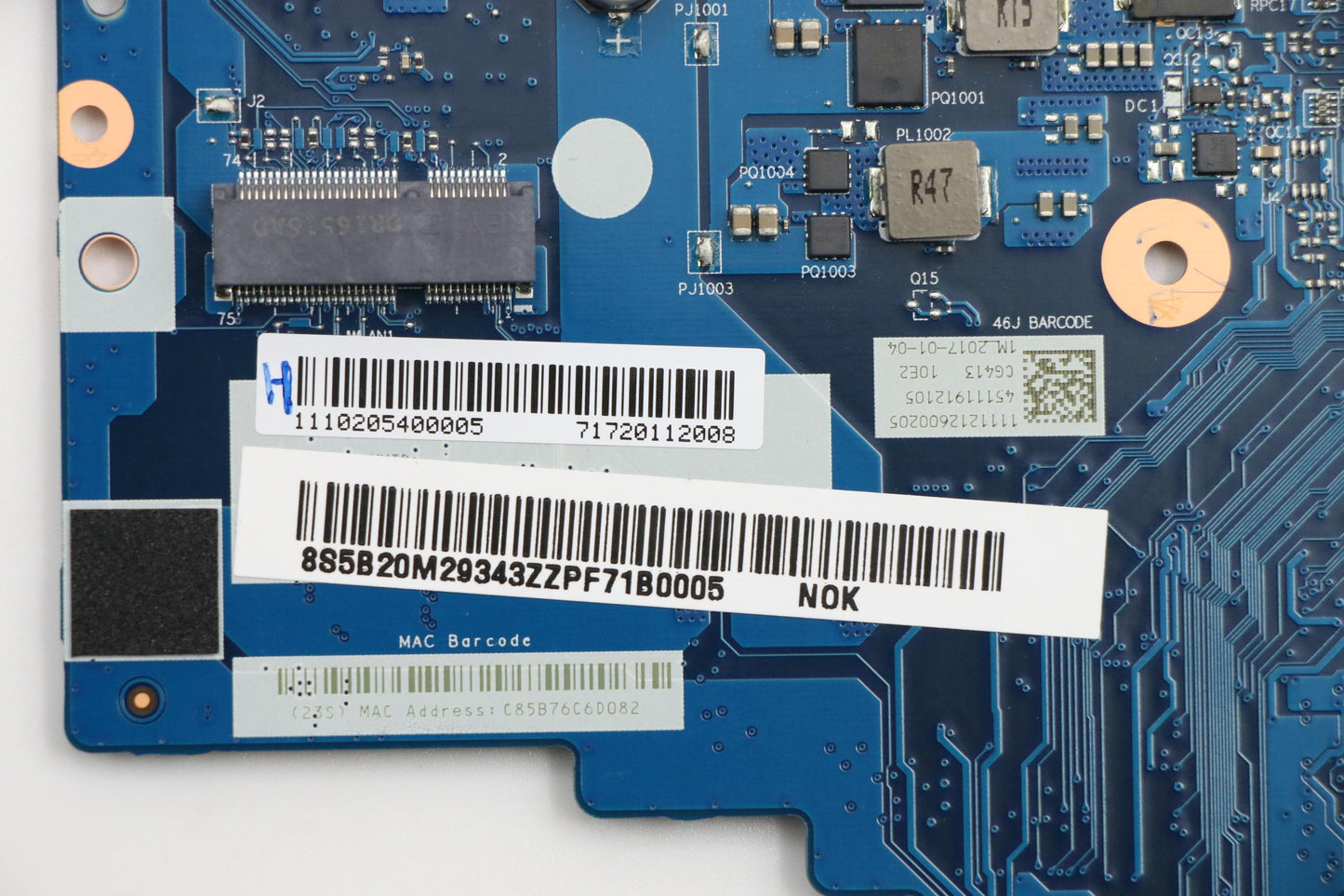 Lenovo Mb Nma982 I7-7500U Uma D4G-Blk - 5B20M29343