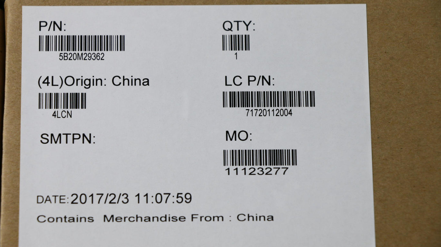 Lenovo Mb Nma981 I5-7200U V2G D4G-Blk - 5B20M29362