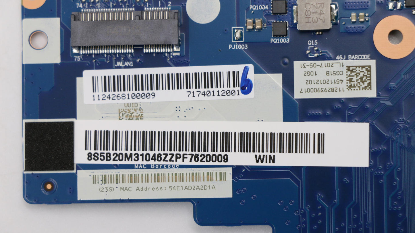 Lenovo Mb Nma982 I7-7500U Uma D4G-Win - 5B20M31046
