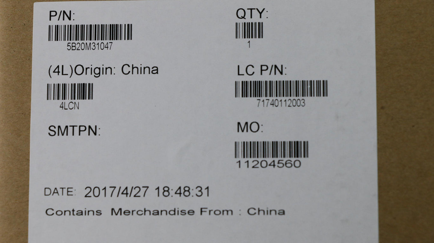 Lenovo Mb Nma982 I5-7200U Uma D4G-Win - 5B20M31047