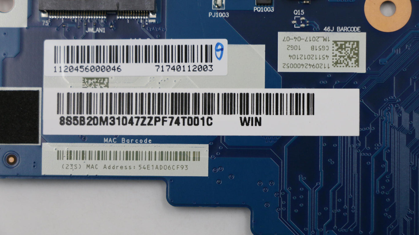 Lenovo Mb Nma982 I5-7200U Uma D4G-Win - 5B20M31047