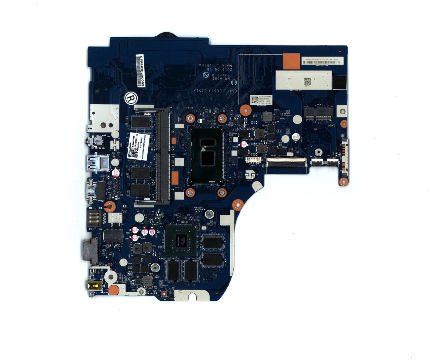 Lenovo Mb I7-7500U N16Sgtr 2Gl D4G Bl - 5B20M31102
