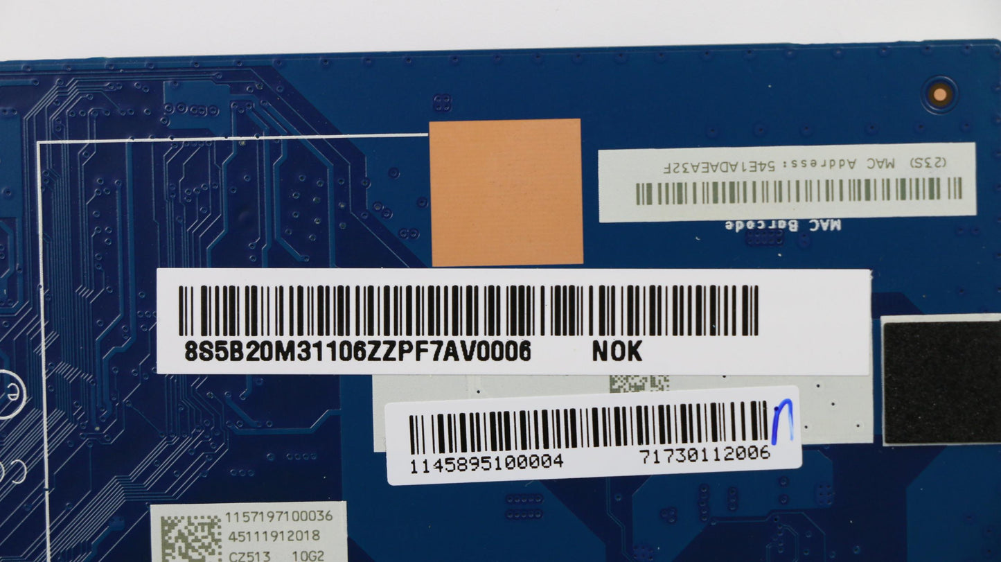 Lenovo Mb I7-7500U N16Sgtr 4Gl D4G Nb - 5B20M31106