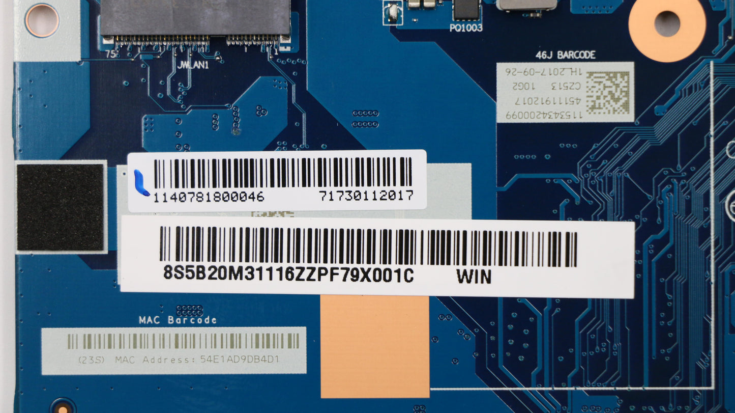 Lenovo Mb I5-7200U N16Sgtr 4Gl D4G Nb - 5B20M31116
