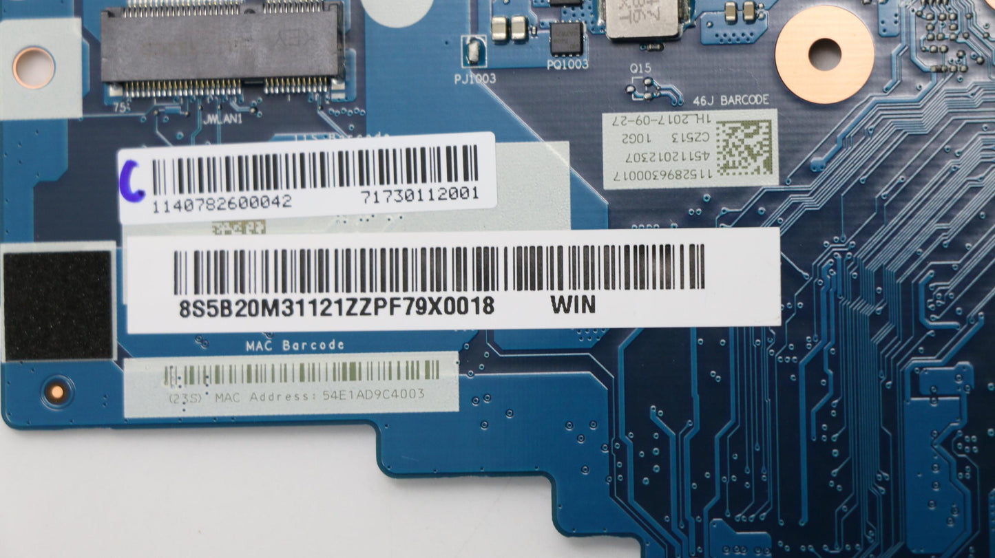 Lenovo Mb I7-7500U Uma D4G Nbl-Win - 5B20M31121