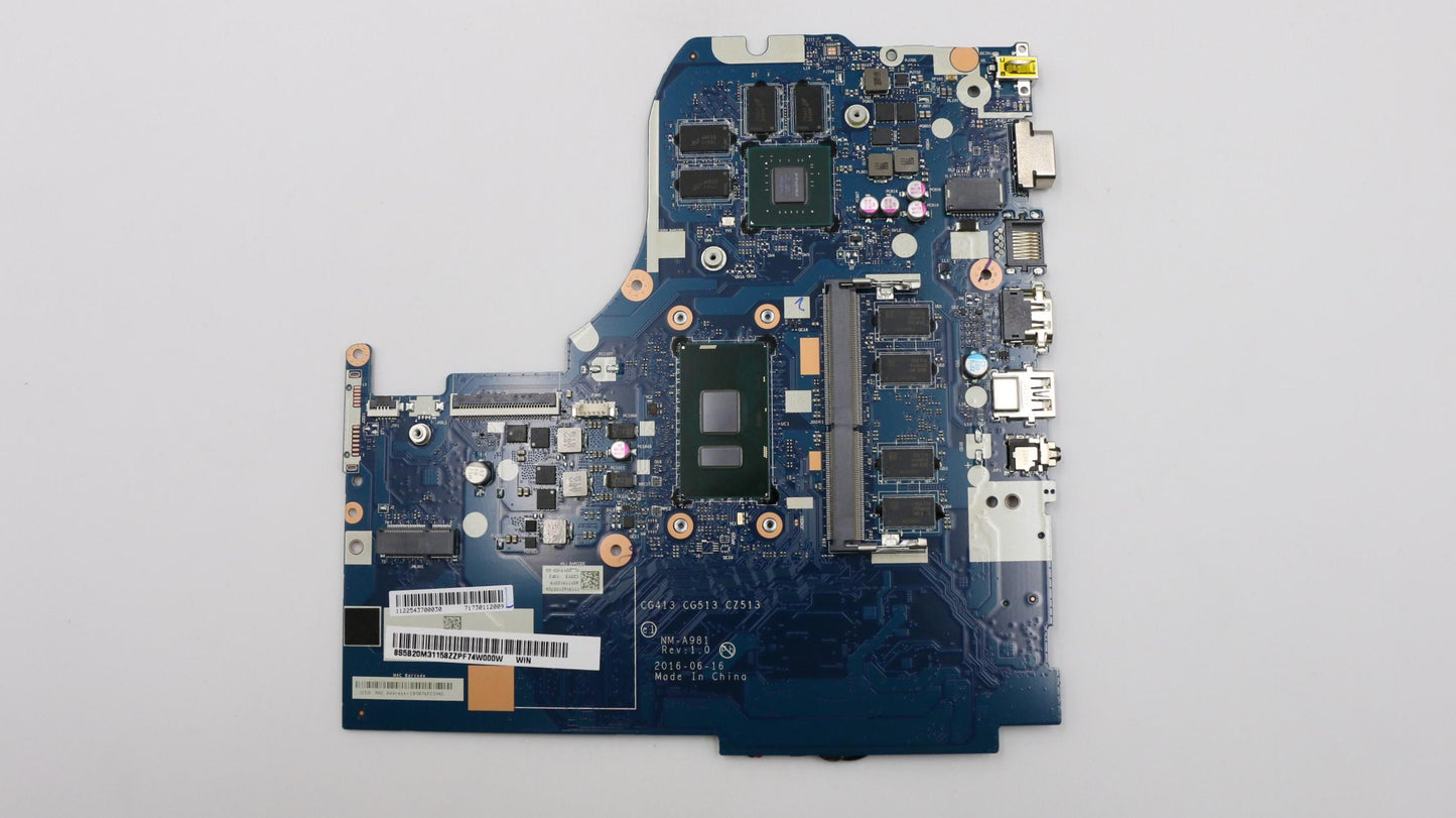 Lenovo Mb I7-7500U N16Sgtr 2Gl D4G Nb - 5B20M31158