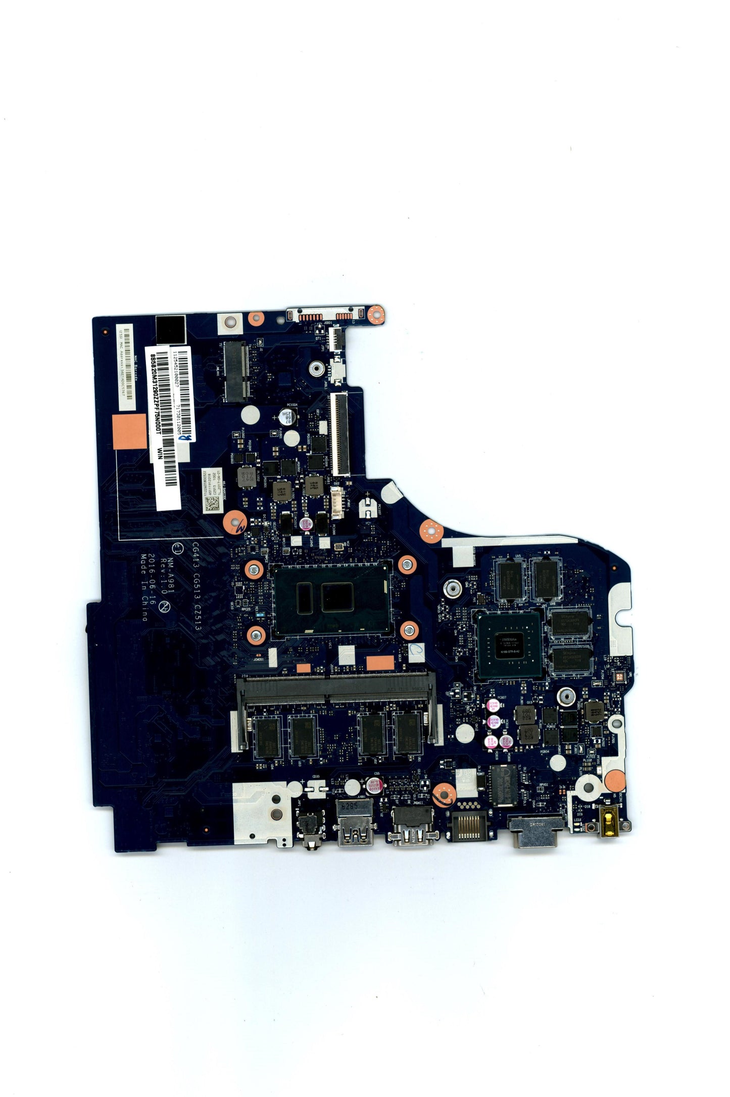 Lenovo Mb I7-7500U N16Sgtr 4Gl D4G Nb - 5B20M31290