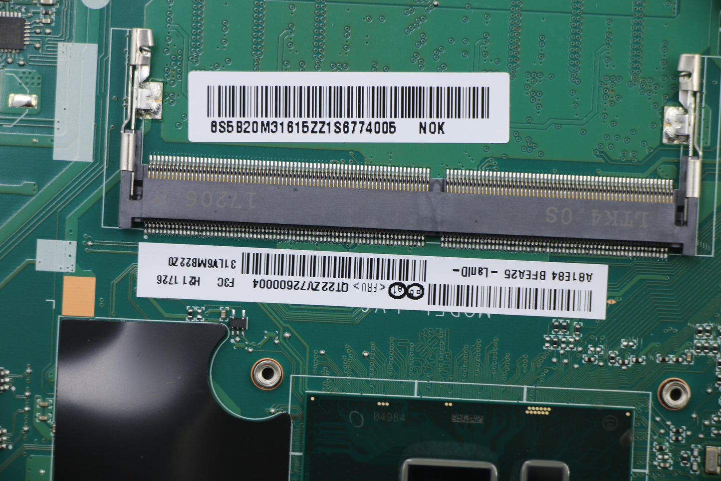Lenovo Lv9 Mb(I7Cpu2.7G,4G,Hsfo)Vol D - 5B20M31615