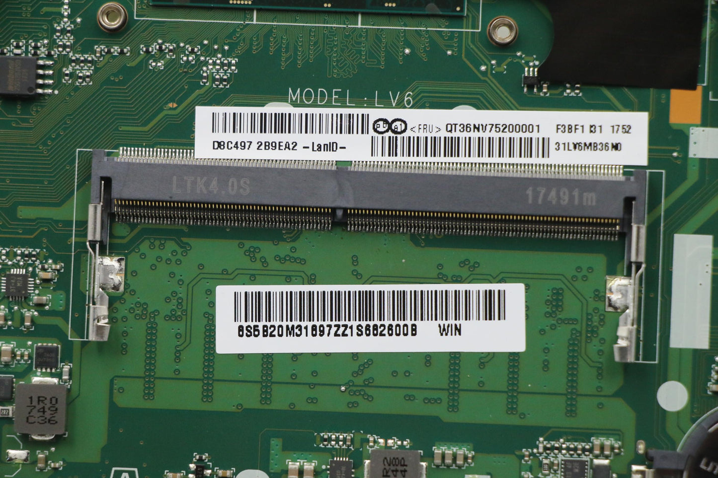 Lenovo Lv9 Mb(I7Cpu2.7G,4G,1V2G,Hsfo) - 5B20M31897
