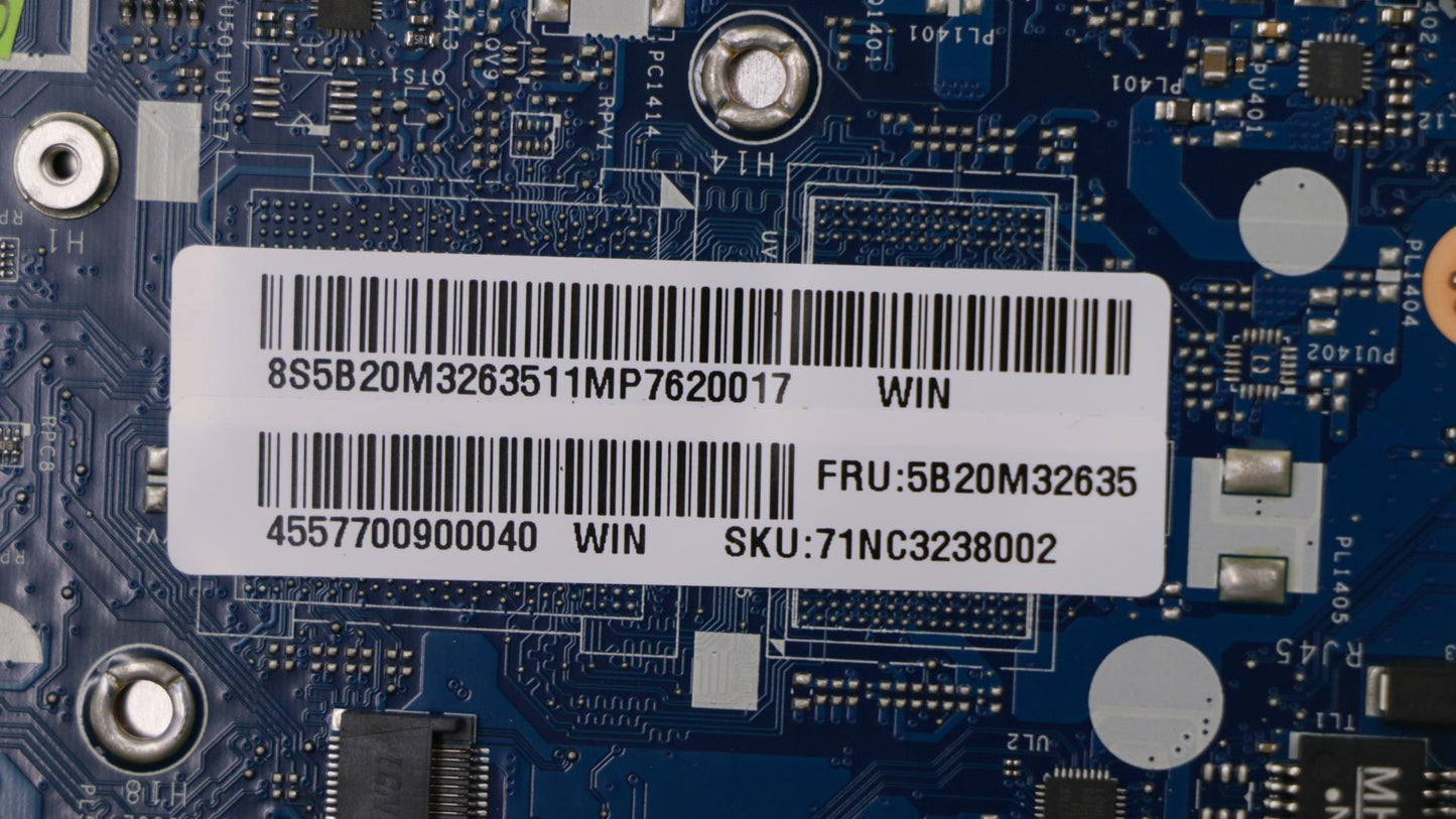 Lenovo Mb Uma I3-7100U Bl Nfp Win - 5B20M32635
