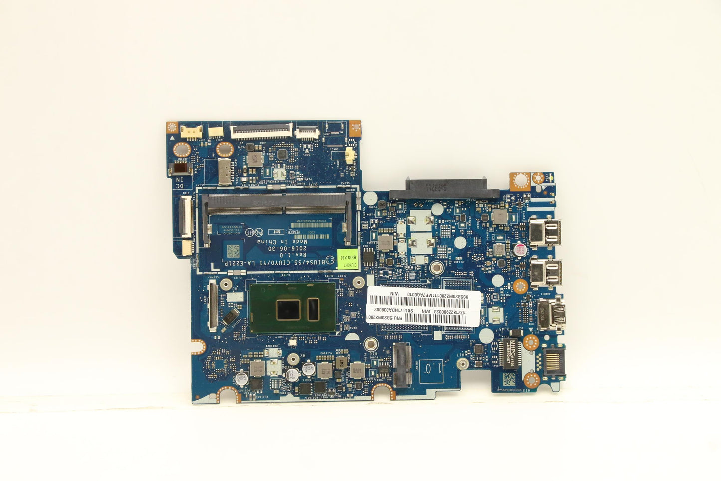 Lenovo Mb Uma I3-7100U Bl Nfp Win - 5B20M32801