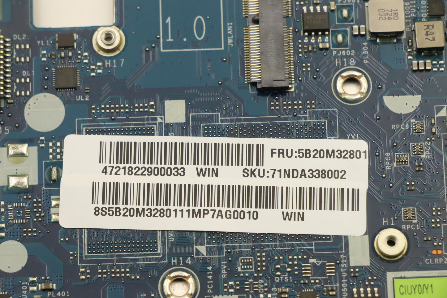 Lenovo Mb Uma I3-7100U Bl Nfp Win - 5B20M32801