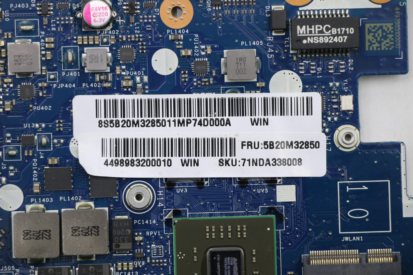 Lenovo Mb Dis M1-30 I3-7100U Nbl Nfp - 5B20M32850