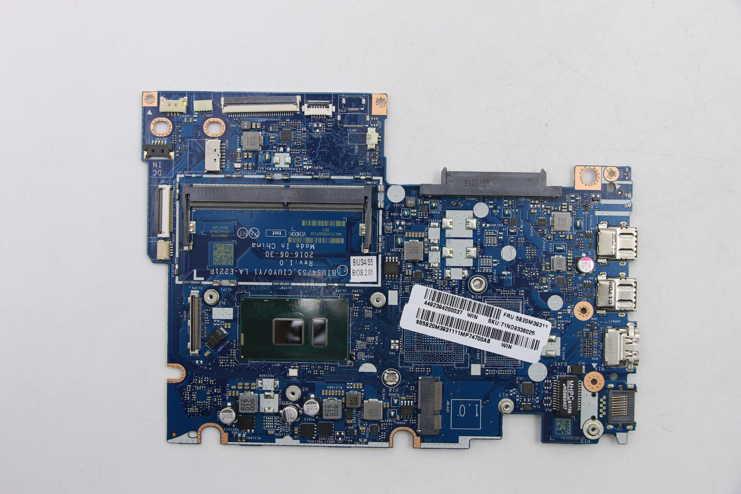 Lenovo Mb Uma I5-7200 Bl Win - 5B20M39311