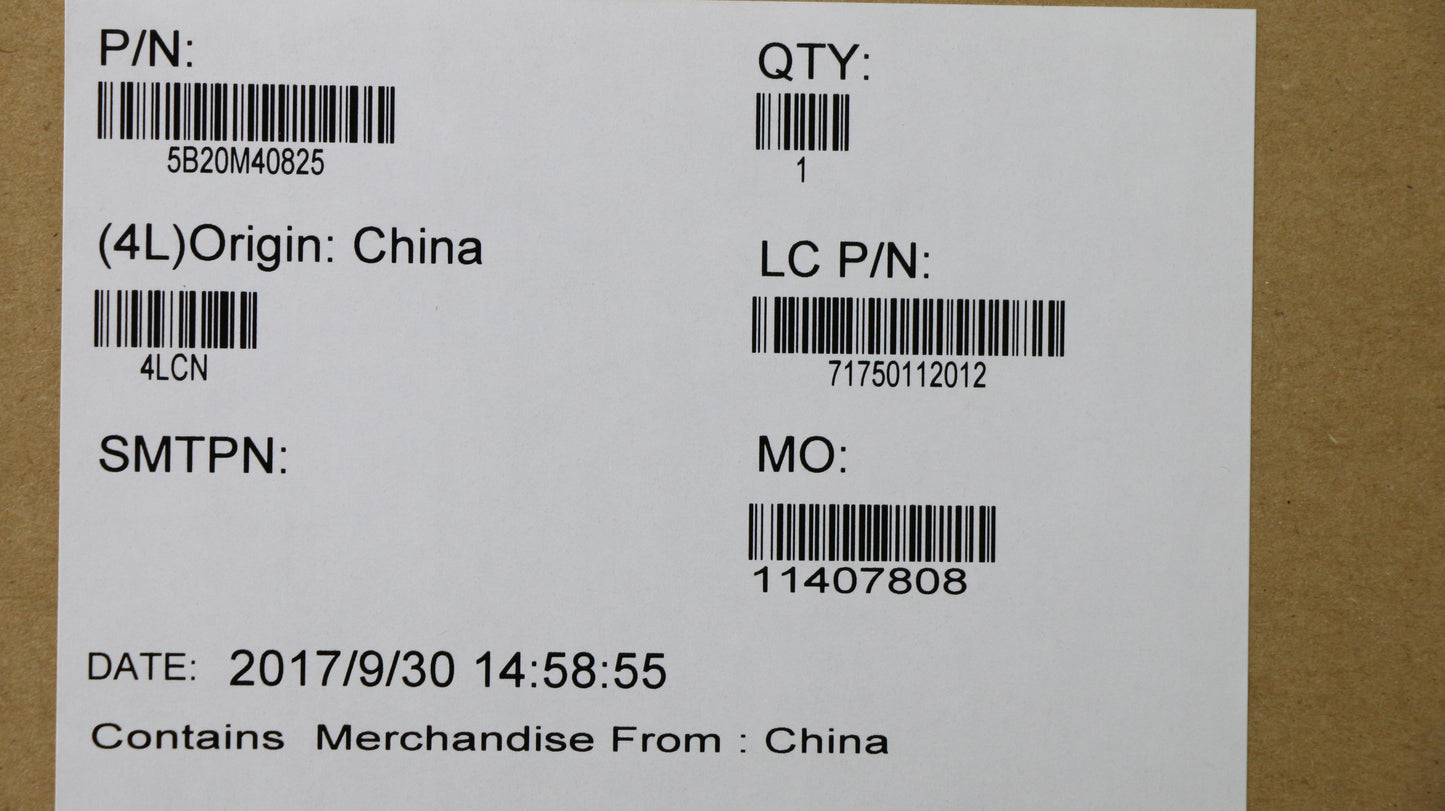 Lenovo Mb Mb031 I57200U Uma D4G Win - 5B20M40825