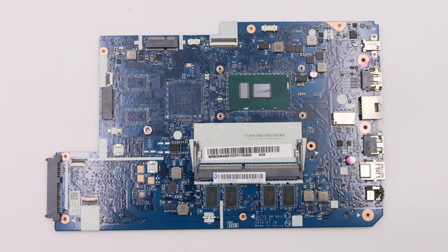 Lenovo Mb Mb031 I57200U Uma D4G Blk - 5B20M40827