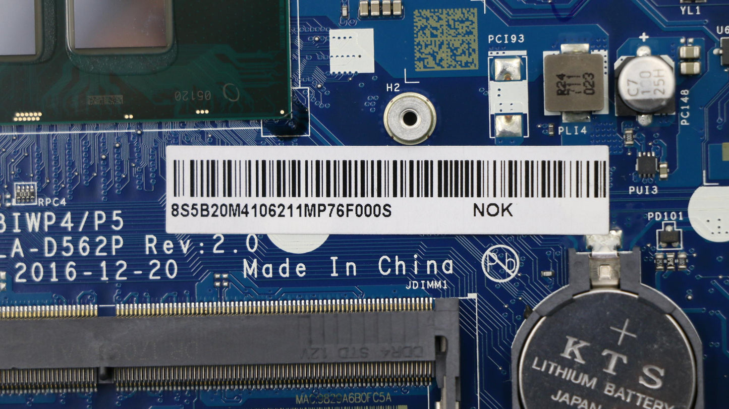 Lenovo Mb 2G I7-6500U 10 4G W/Rtc - 5B20M41062