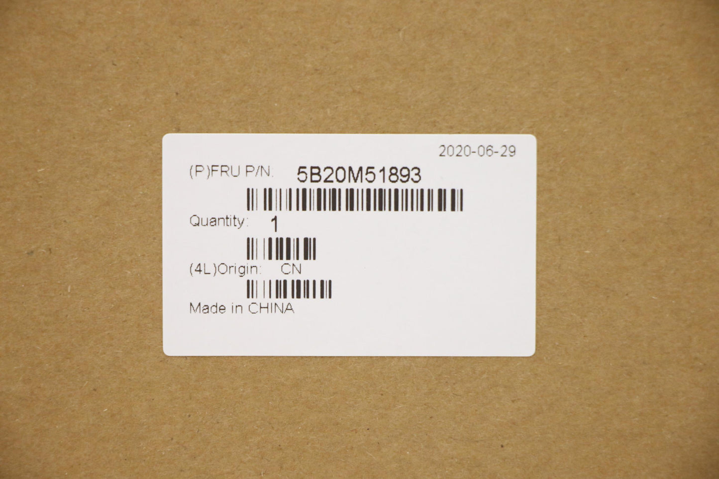 Lenovo Lv9A Mb(I3Cpu2.0G,4G,Hsfod)Vol - 5B20M51893