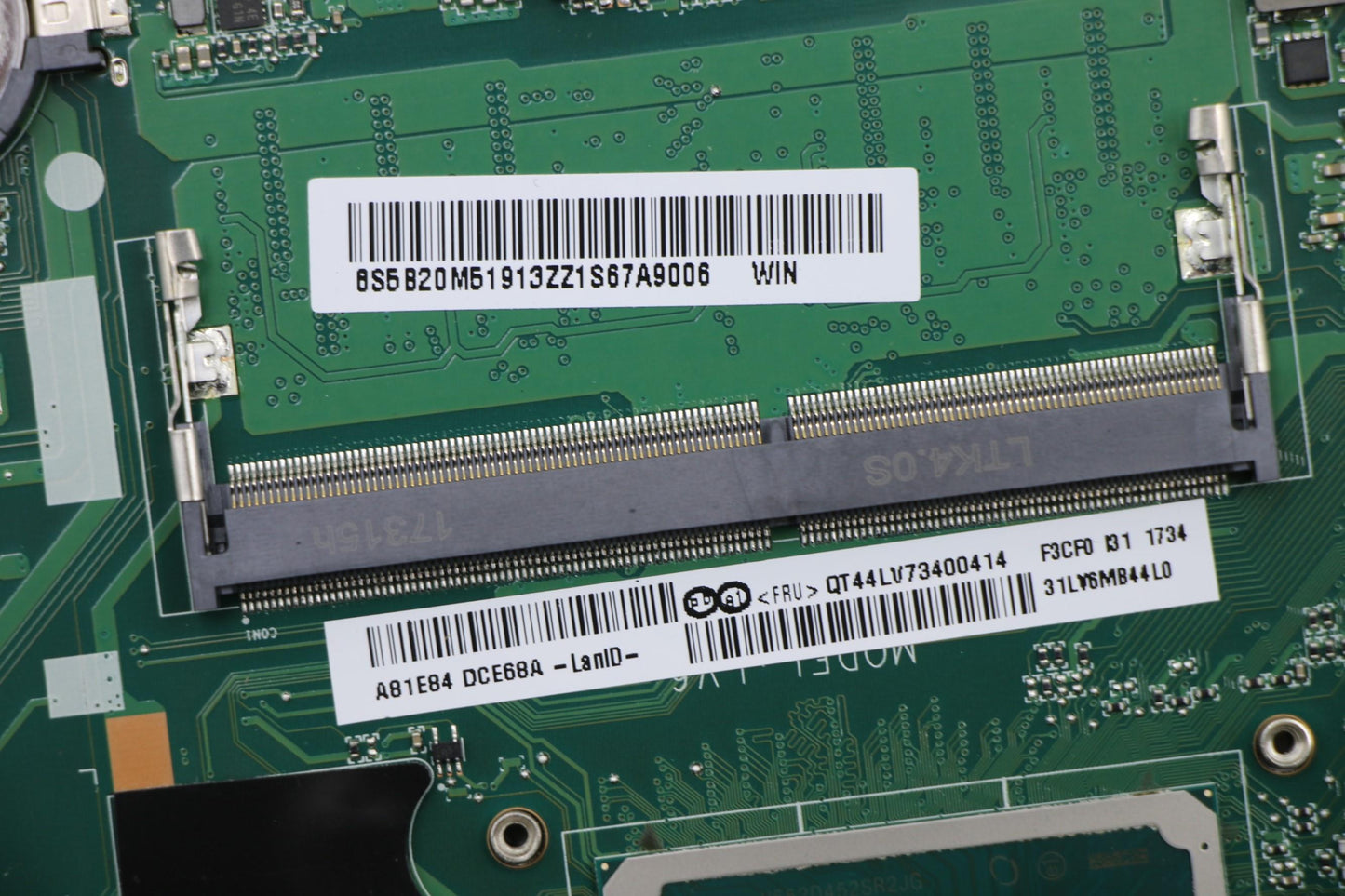 Lenovo Lv8A Mb(I3Cpu2.0G,4G,Hsfbo)Vol - 5B20M51913