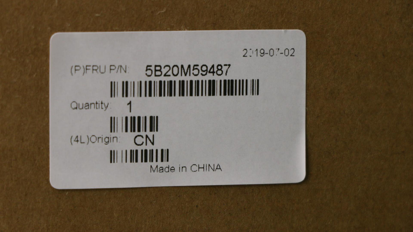 Lenovo Lv6 Mb(I3Cpu2.0G,4G,Hsfo)Vol D - 5B20M59487