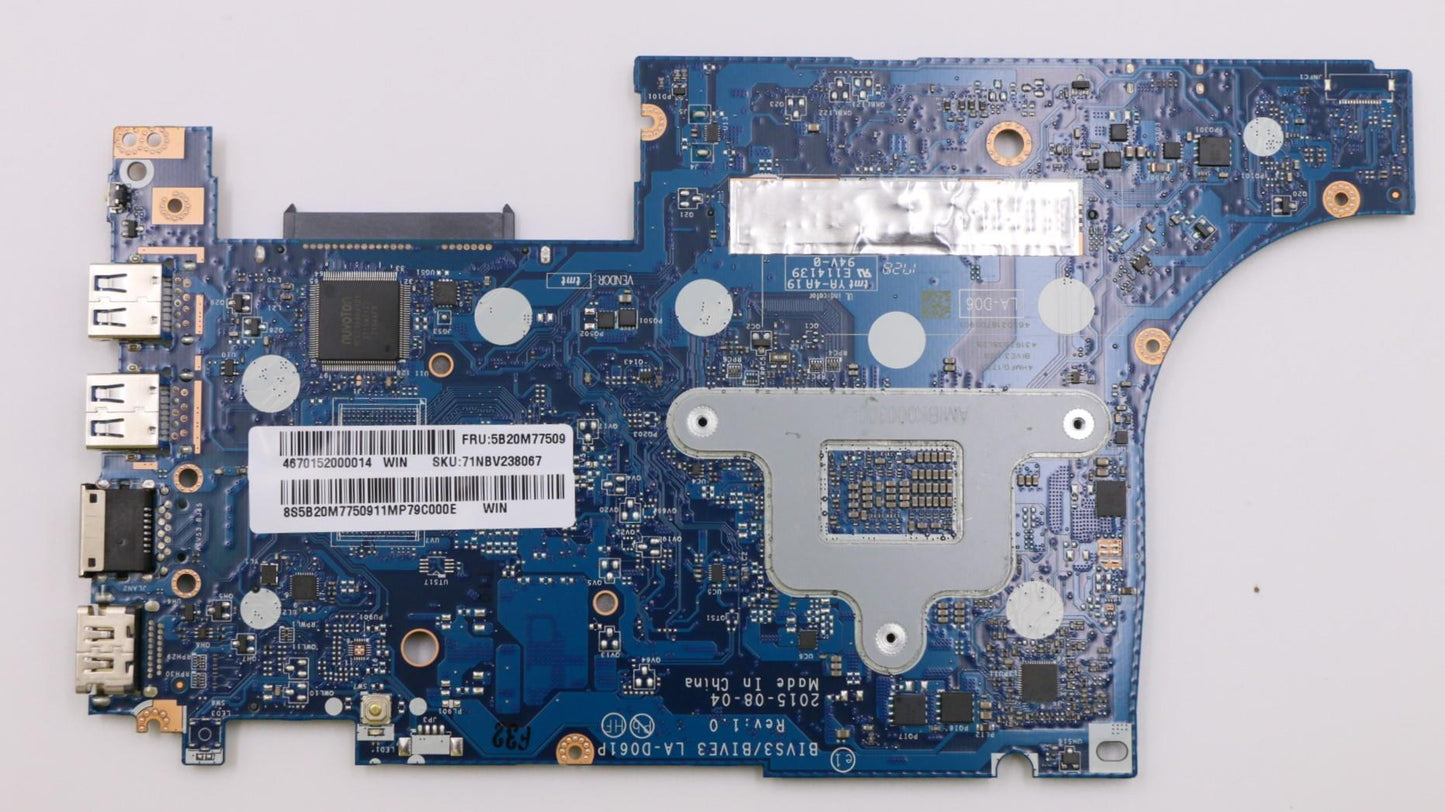 Lenovo Mb Aps I36006U W/ Fp W/Rtc Win - 5B20M77509