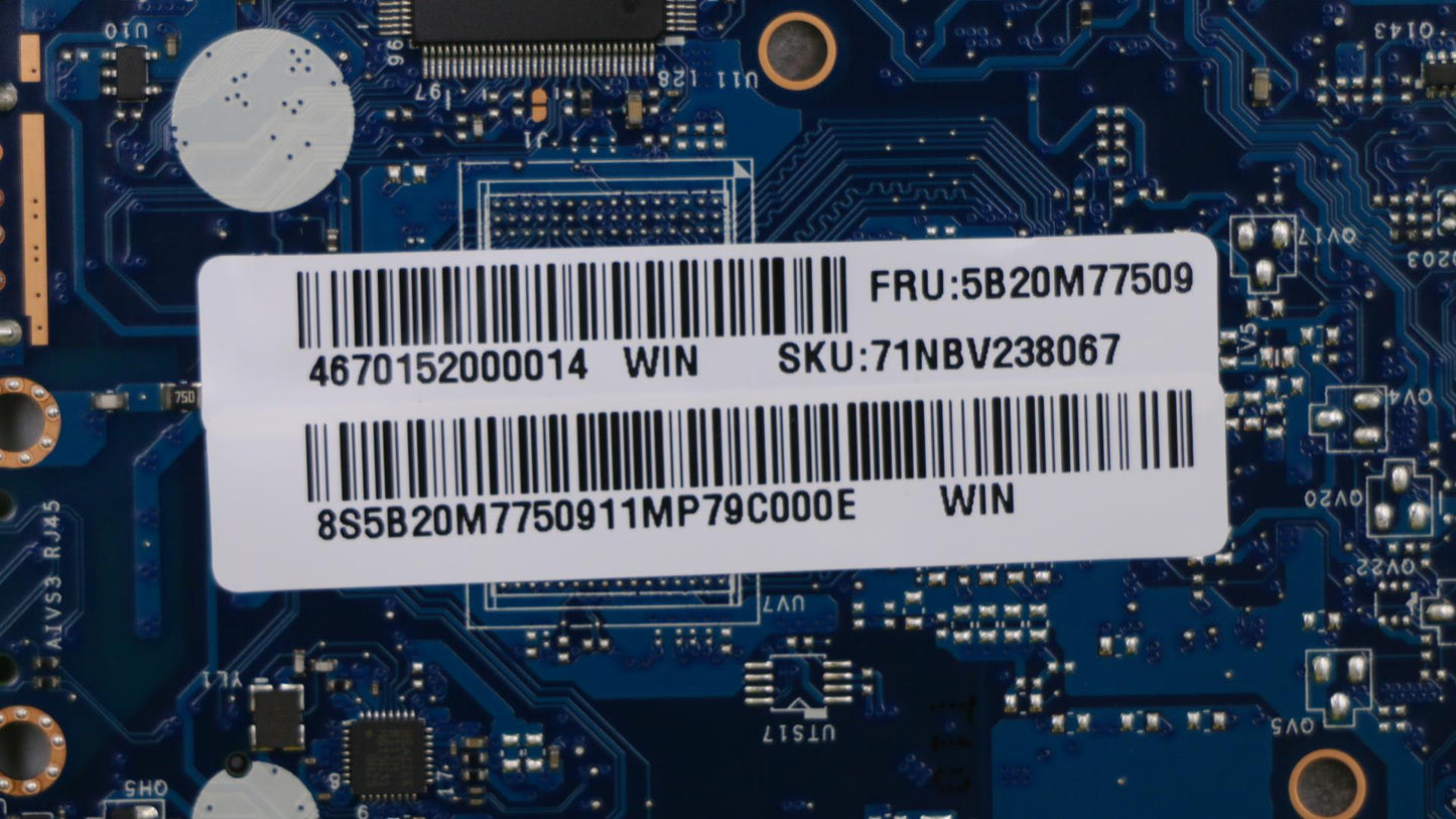 Lenovo Mb Aps I36006U W/ Fp W/Rtc Win - 5B20M77509