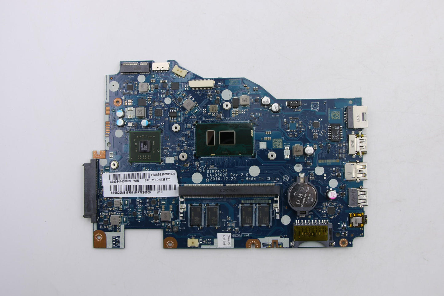 Lenovo Mb 2G I3-6100U 10 4G F W/Rtc W - 5B20M81675