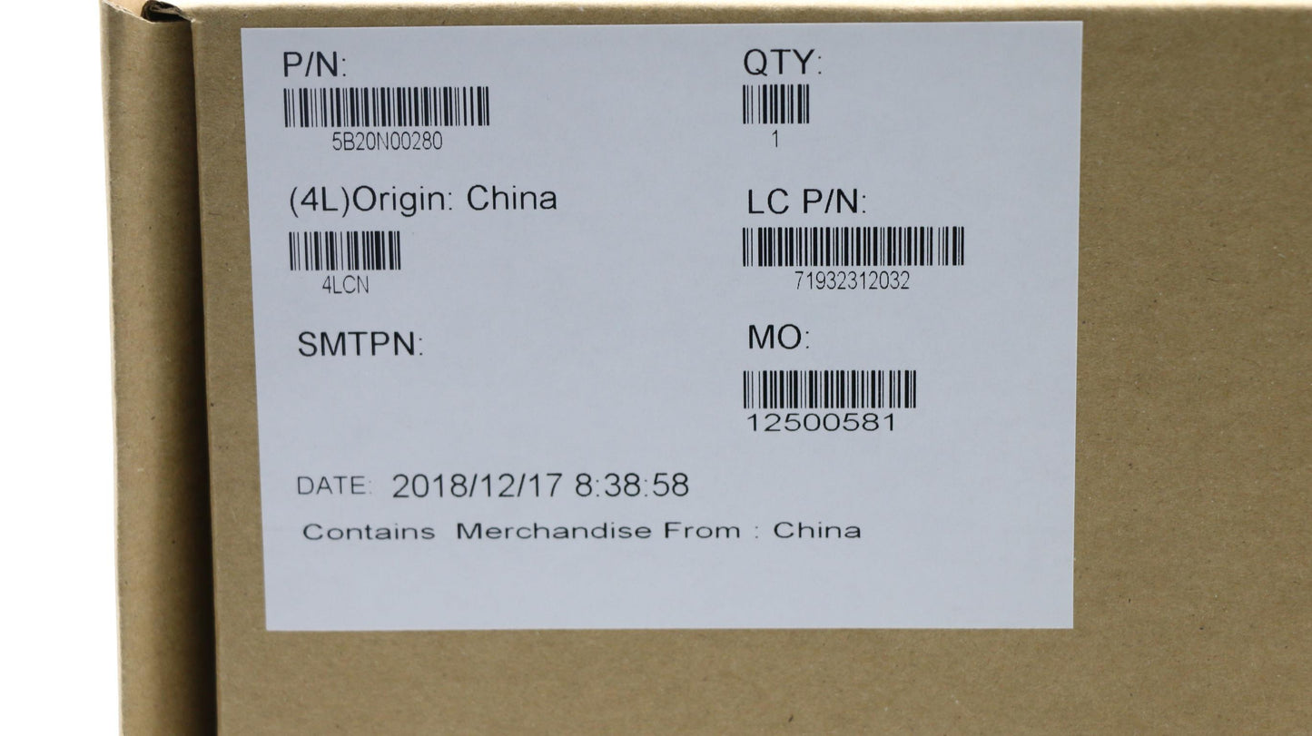 Lenovo Mb Nmb191 I7-7700Hq G1V4G Bl W - 5B20N00280
