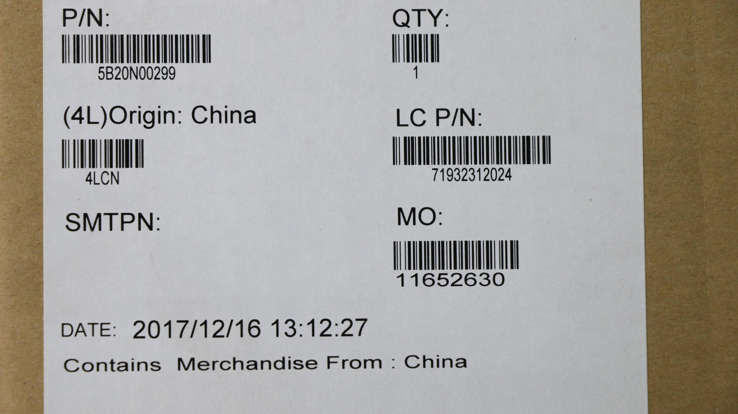 Lenovo Mb Nmb191 I7-7700Hq G1V4G Nbl - 5B20N00299