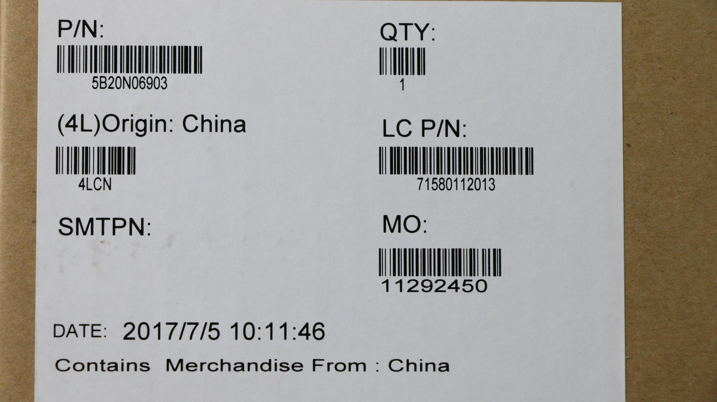 Lenovo Mb Ma752 I3-6006U Uma 4G-Win - 5B20N06903