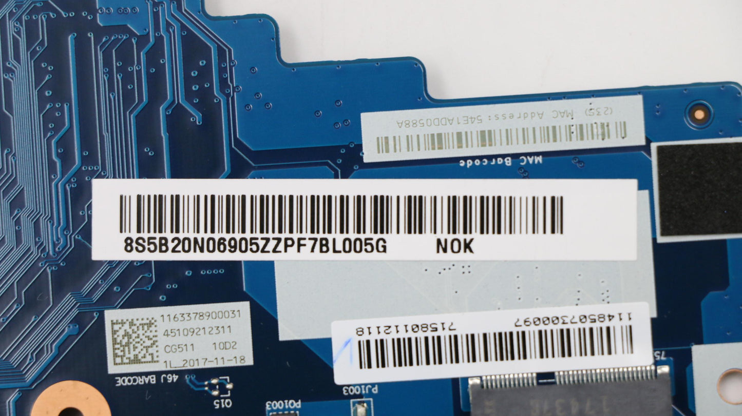 Lenovo Mb Ma752 I3-6006U Uma 4G-Blk - 5B20N06905