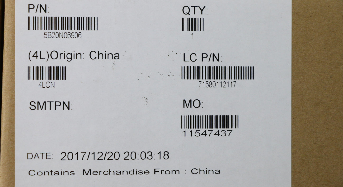 Lenovo Mb Ma752 I3-6006U Uma 4G-Win - 5B20N06906