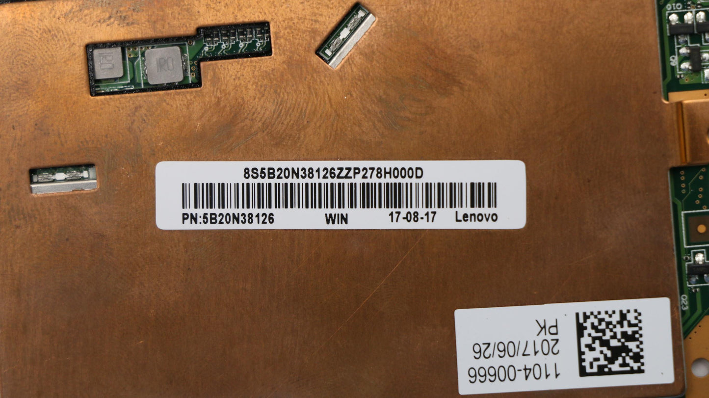 Lenovo Mbb80Xfz83504G128Emmcw1X1Ltewi - 5B20N38126