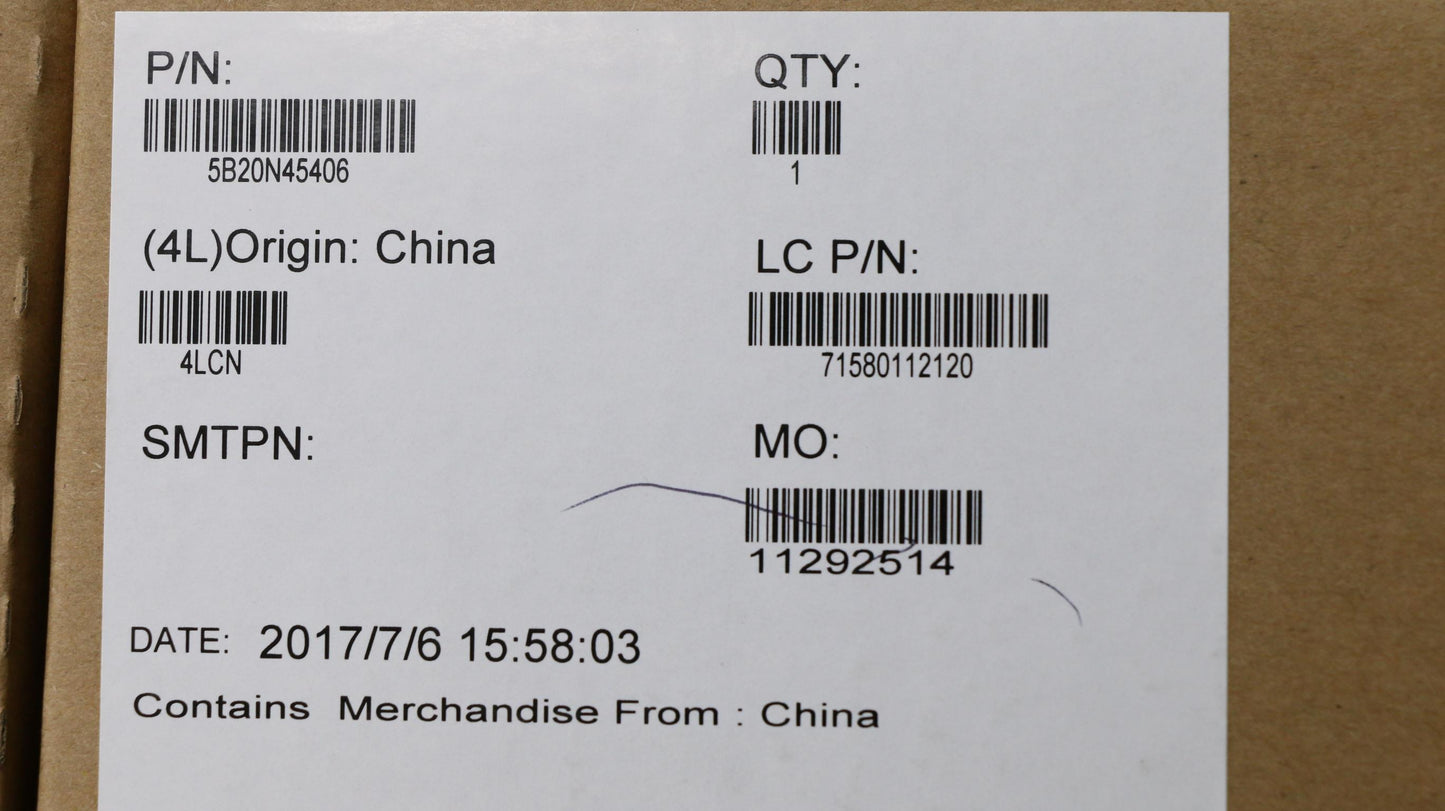 Lenovo Mb Ma751 I3-6006U V2G D4G-Blk - 5B20N45406