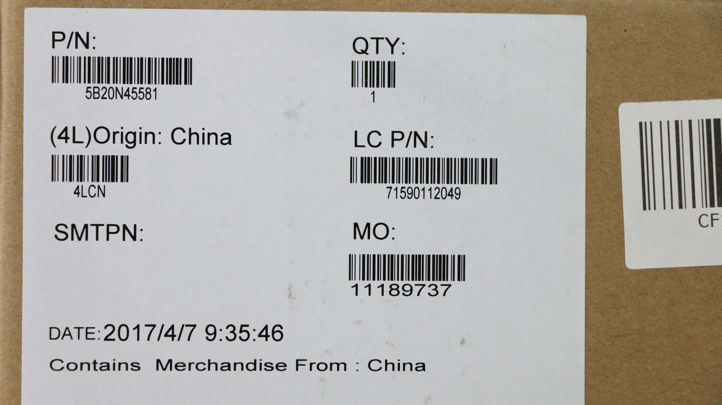 Lenovo Mb Ma751 I3-6006U V4G D4G Bl-W - 5B20N45581