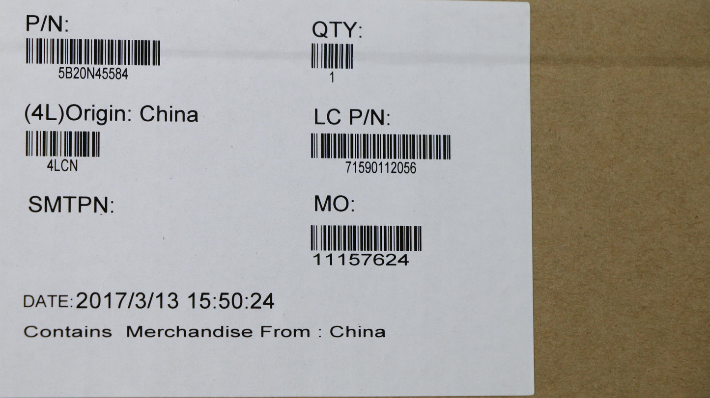Lenovo Mb Ma751 I3-6006U V2G D4G Bl-B - 5B20N45584