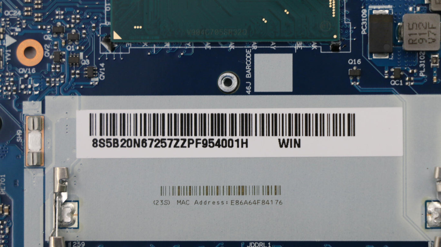Lenovo Mb Nmb163 I77700H V6G Red 720P - 5B20N67257