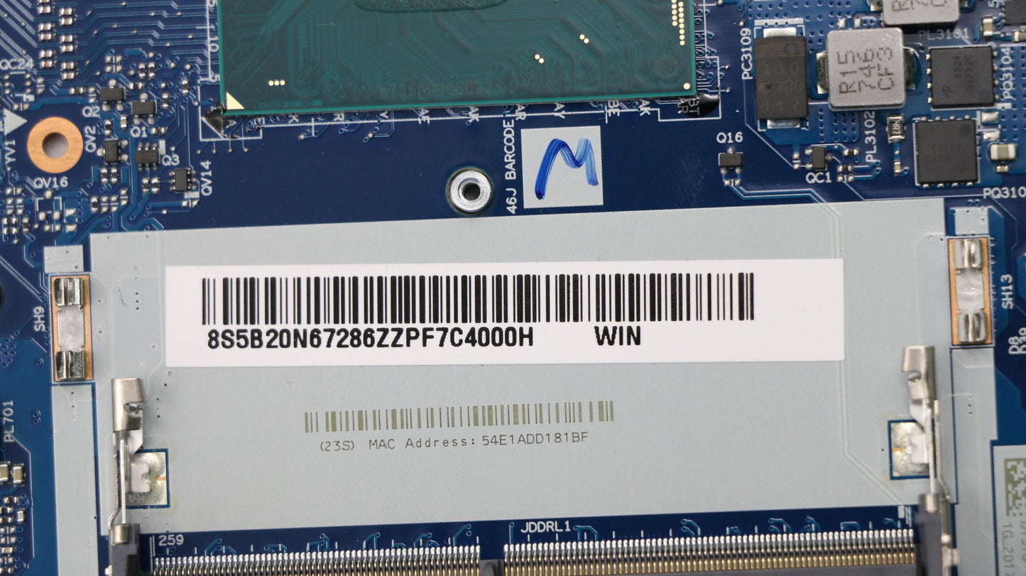 Lenovo Mb Nmb163 I57300H V6G Rgb 720P - 5B20N67286