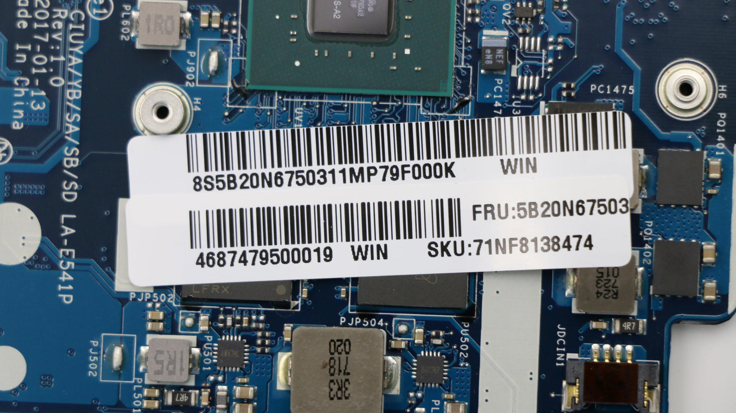 Lenovo Mbc80X8Wini57200Uhn16Sgtr2Gfpb - 5B20N67503