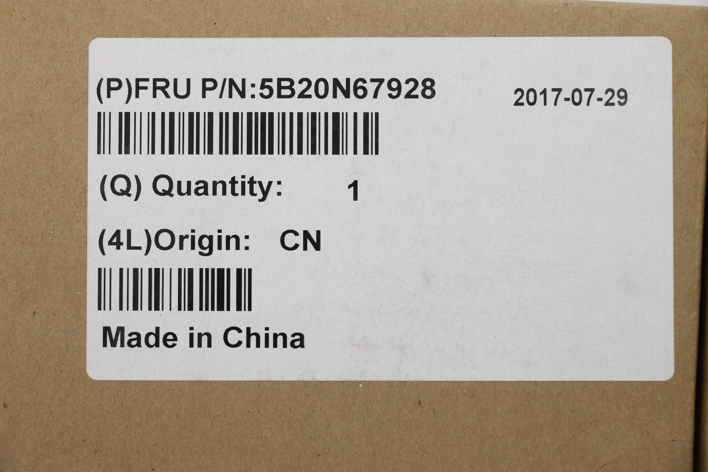 Lenovo Mb Uma I5 2.5G 16G Win - 5B20N67928