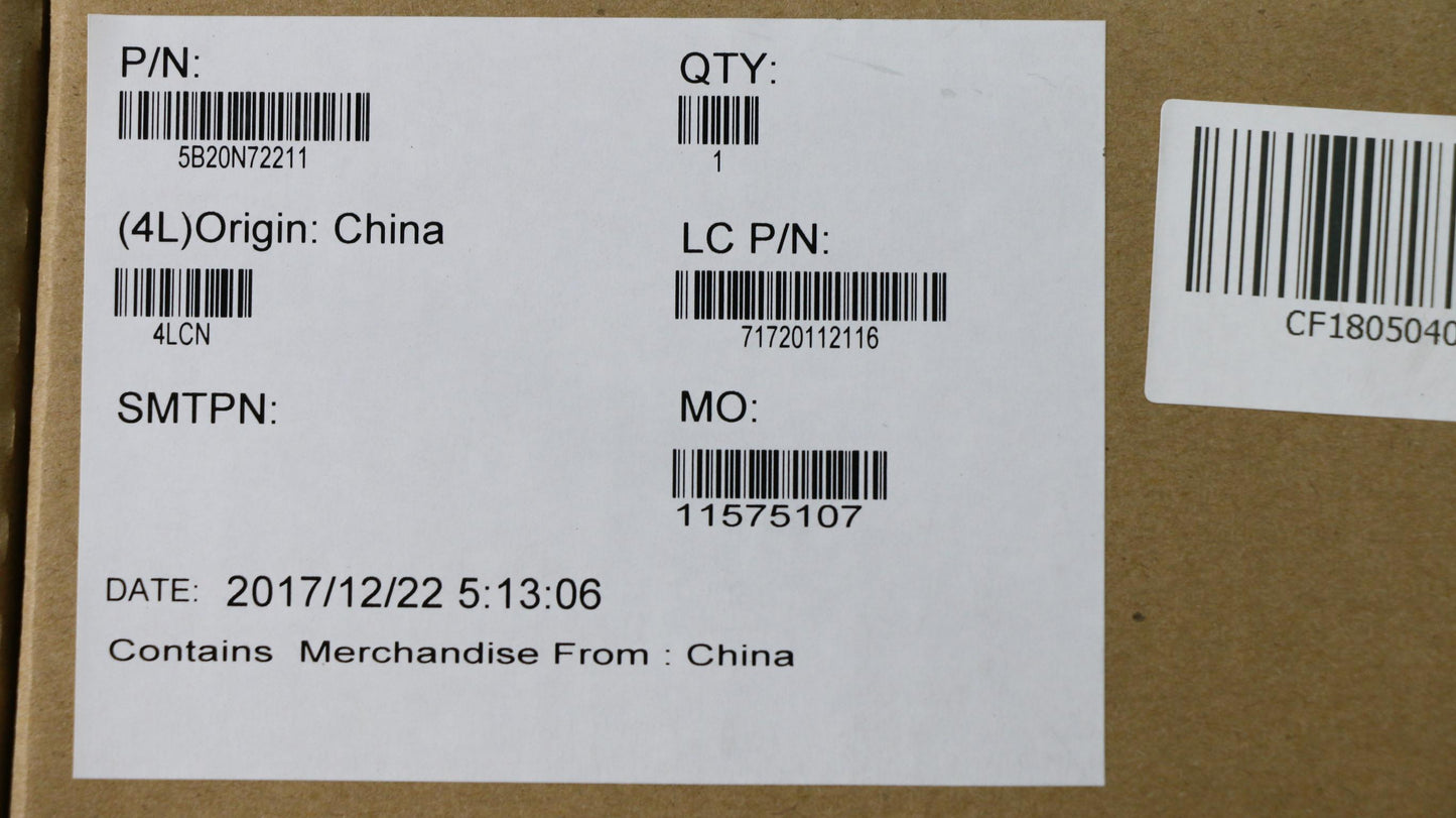 Lenovo Mb Nma981 I5-7200U V2G D4G-Blk - 5B20N72211
