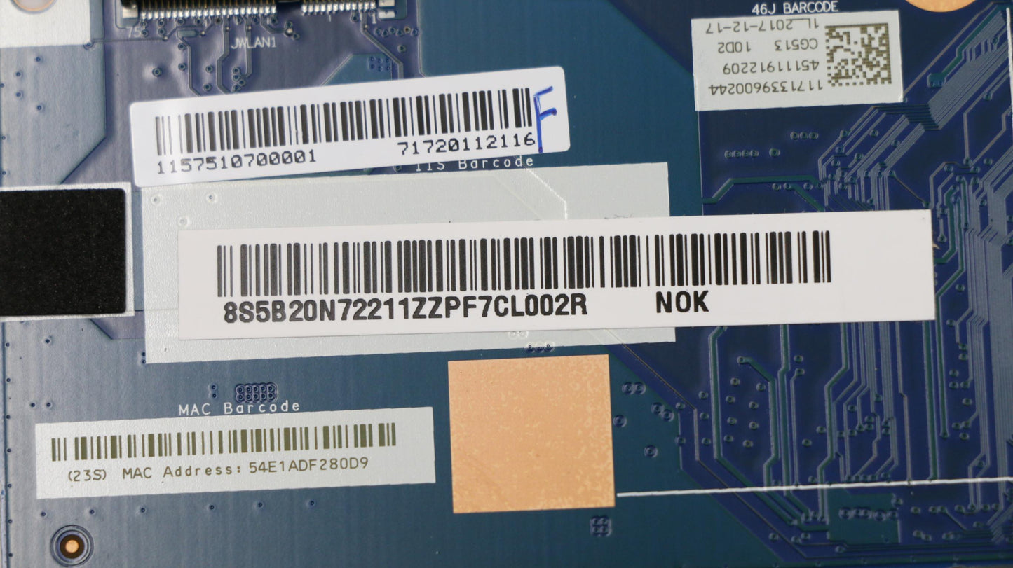 Lenovo Mb Nma981 I5-7200U V2G D4G-Blk - 5B20N72211