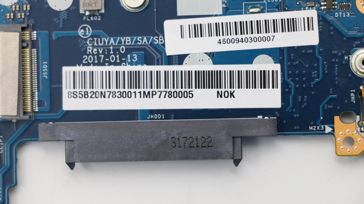 Lenovo Mb I7-7500U Gmr1 Nbl Nfp - 5B20N78300
