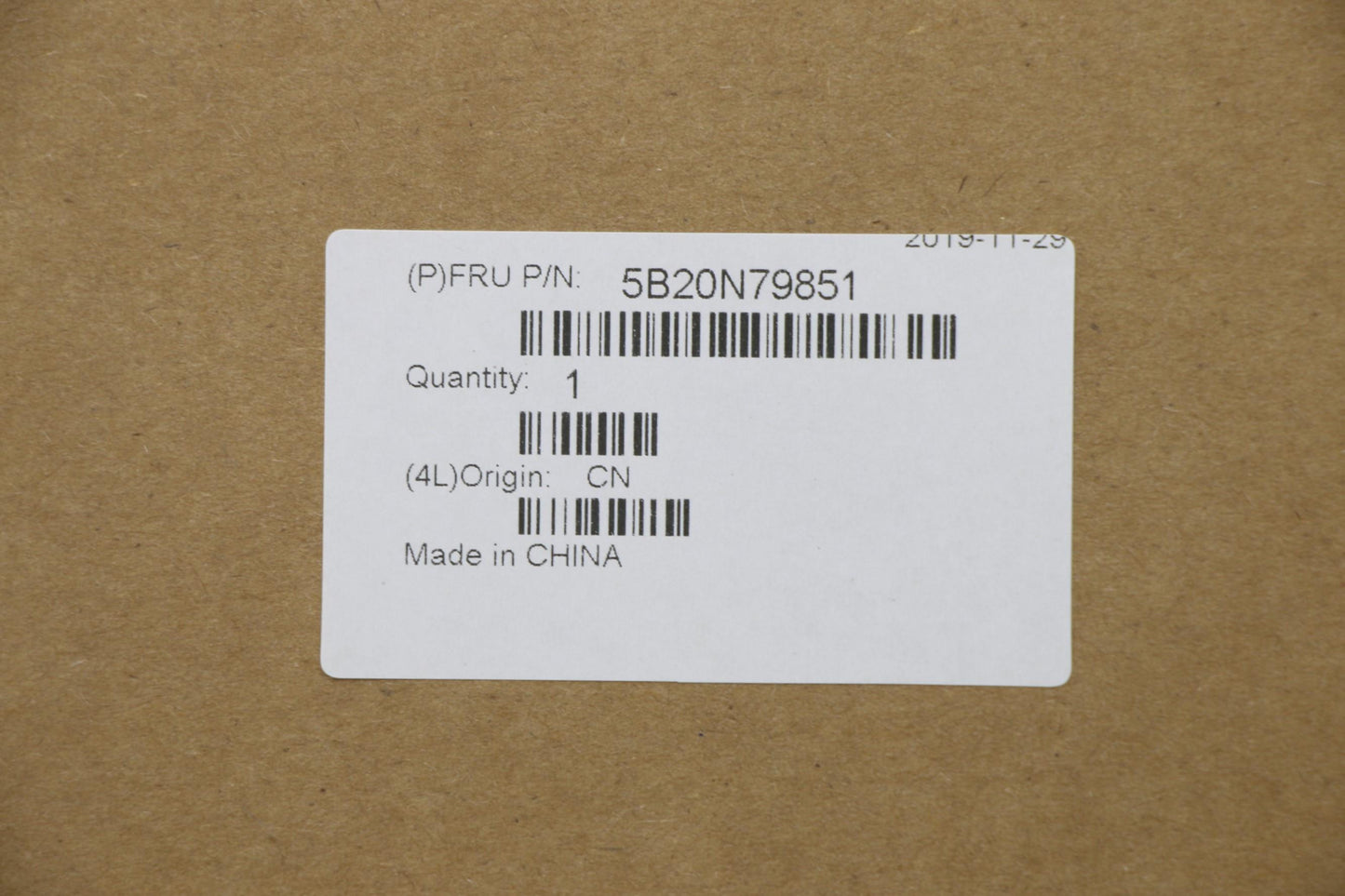 Lenovo Mb Dis 2G I5 Nt Bl Fp Win - 5B20N79851