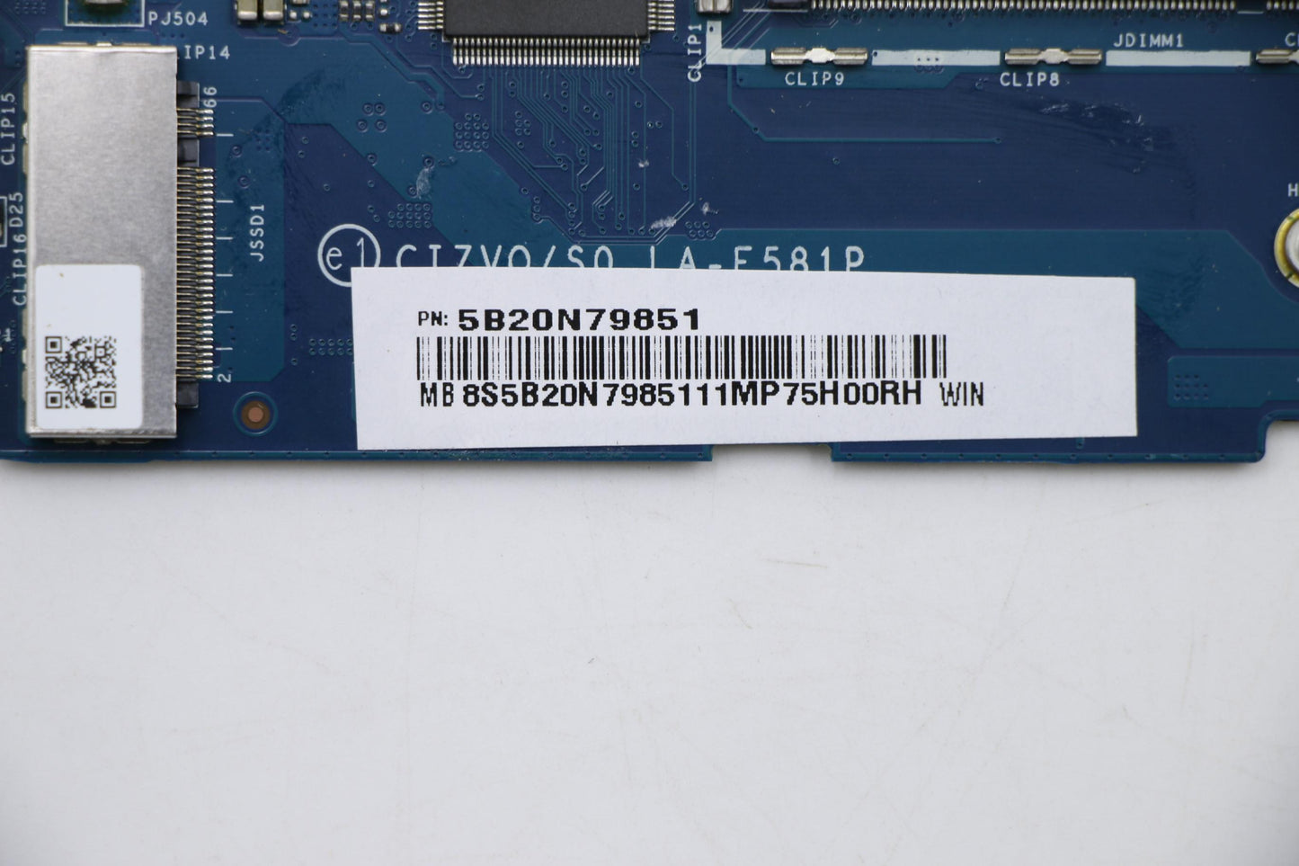 Lenovo Mb Dis 2G I5 Nt Bl Fp Win - 5B20N79851