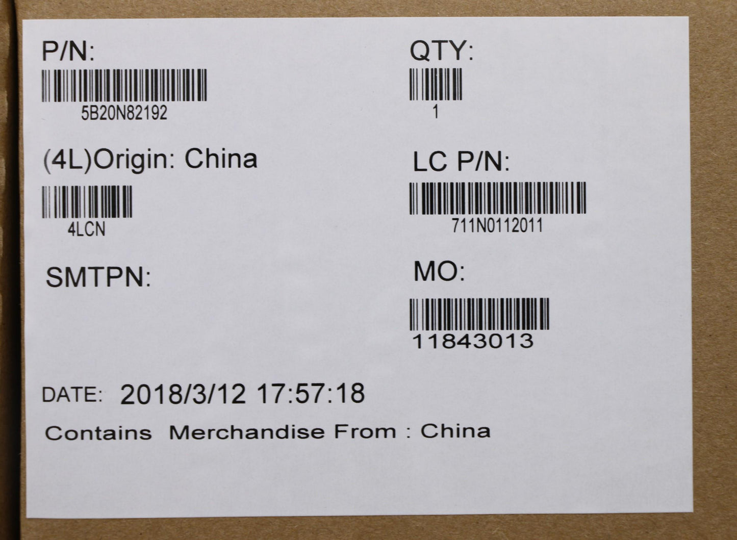 Lenovo Mbl80Xk241I57200Uhumawin - 5B20N82192
