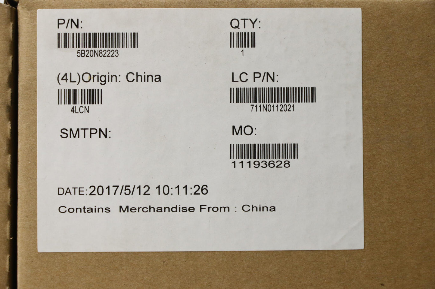 Lenovo Mbl80Xk241I77500Uhumad4Gwin - 5B20N82223