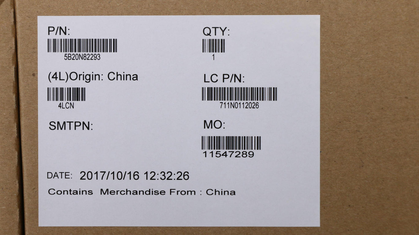 Lenovo Mbl80Xk241I37100Uhumad4Gnok - 5B20N82293
