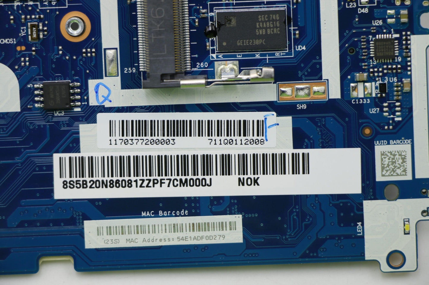 Lenovo Mbl80Xgmb241I56200Uuma4Gnok - 5B20N86081