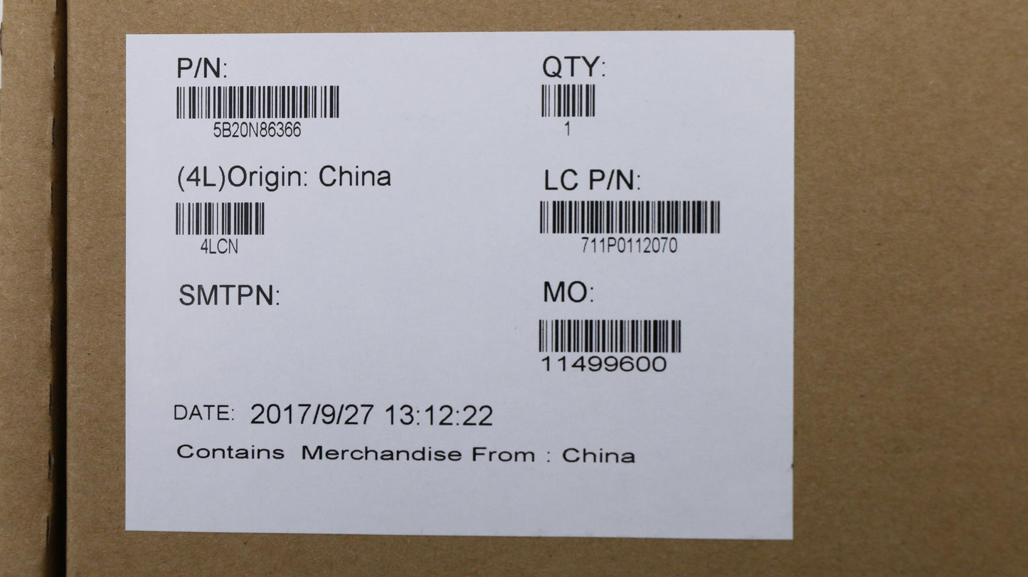 Lenovo Mb Nmb242 I7-7500U V4G Gtr Fp- - 5B20N86366